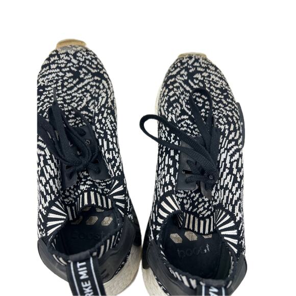 adidas NMD R1 Sashiko Black Sneakers Mens 11.5 main image 6